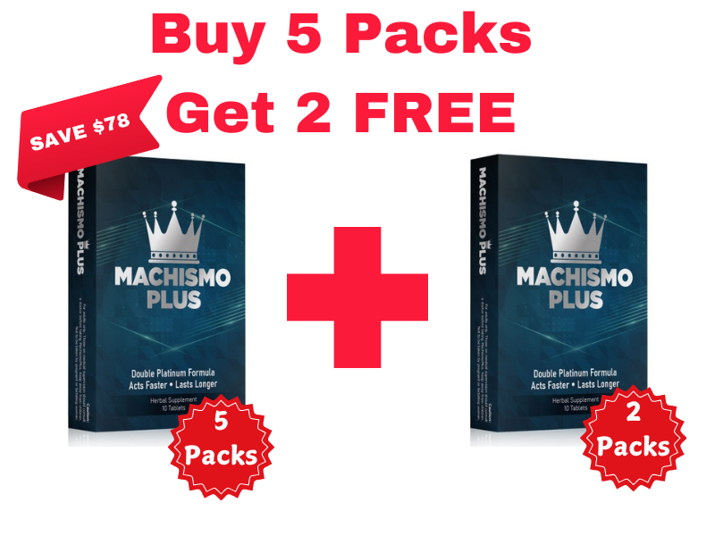 Machismo Plus | Buy 5 Packets Get 2 FREE