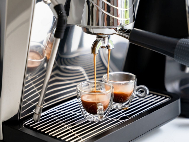 Machismo Plus  Morning Erection Blend Coffee into 2 glass cups