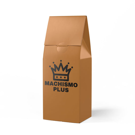 Machismo Plus  Morning Blend (Dark French Roast)  12oz. - back